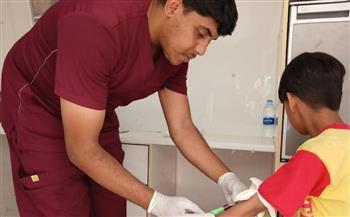 توقيع الكشف الطبي على 551 مواطنا في قافلة طبية مجانية بالعريش