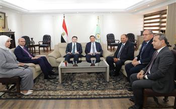 وزير الزراعة يلتقي نائب وزير الزراعة التركي والوفد المرافق له لبحث التعاون المشترك 