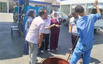 محطات الوقود تحت الرقابة في سفاجا بالبحر الأحمر