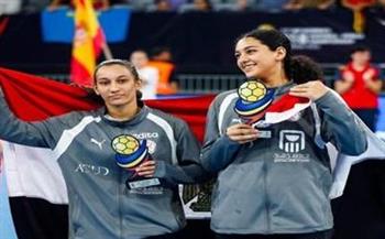   وزير الرياضة يهنئ ملك وزينة بعد اختيارهما ضمن الأفضل في العالم