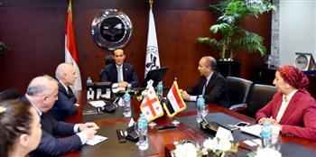 الرئيس التنفيذي لهيئة الاستثمار يلتقي سفير جورجيا لبحث تعزيز الاستثمارات بين البلدين