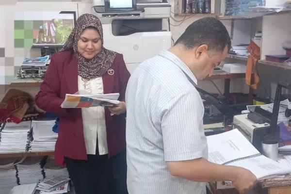 ضبط مكتبة شهيرة بسوهاج لقرصنة الكتب