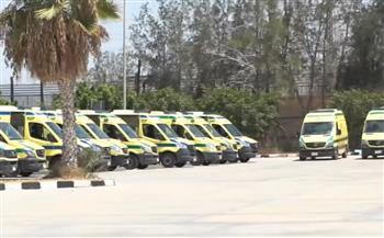 استقبال دفعة جديدة من مصابي غزة لتلقي العلاج بالمستشفيات المصرية