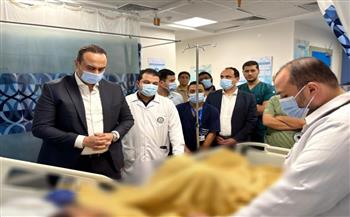   رئيس الرعاية الصحية: تواصل الأطقم الطبية تقديم أفضل رعاية لمصابي الدواويس حتى التماثل للشفاء 