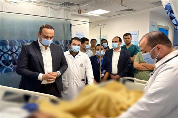رئيس الرعاية الصحية: تواصل الأطقم الطبية تقديم أفضل رعاية لمصابي الدواويس حتى التماثل للشفاء