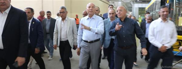 محافظ القاهرة يتفقد ورش جسر السويس لمتابعة أعمال صيانة وتجديد أتوبيسات هيئة النقل العام
