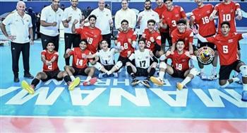 منتخب مصر للناشئين في الطائرة يهزم السعودية بثلاثية نظيفة بالبطولة العربية