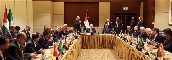 الرئيس الفلسطيني يبحث مع السفراء العرب المعتمدين لدى تركيا الأوضاع في فلسطين