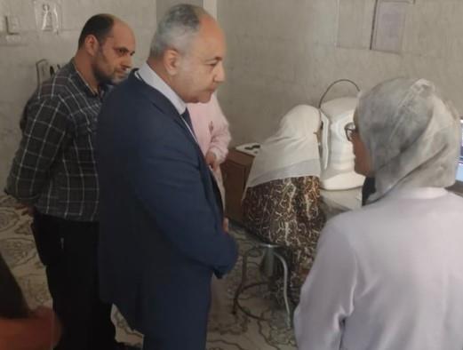 وكيل وزارة صحة القليوبية يتفقد «رمد بنها» ويحيل المتغيبين للتحقيق