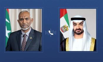 رئيسا الإمارات والمالديف يبحثان هاتفيًا تعزيز العلاقات بين البلدين