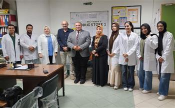 جامعة الإسماعيلية الجديدة الأهلية.. تدريب ميداني لطلاب كلية الصيدلة بالمركز الطبي العالمي