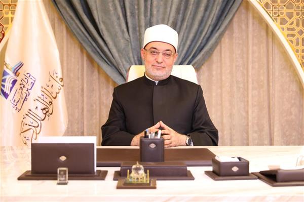 مفتي الجمهورية يشكر الرئيس السيسي لاطمئنان سيادته على حالته الصحية