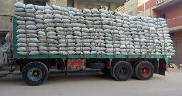شمال سيناء : ضبط 15.8 طن دقيق بدون فواتير خلال حملة على الأسواق