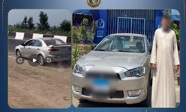 اختصر الطريق بعكس الاتجاه.. ضبط قائد سيارة بالشرقية