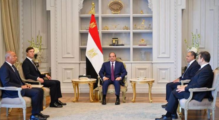 الرئيس السيسي يستقبل جاريد كوشنر ويبحثان تطورات غزة وتعزيز الشراكة المصرية الأمريكية