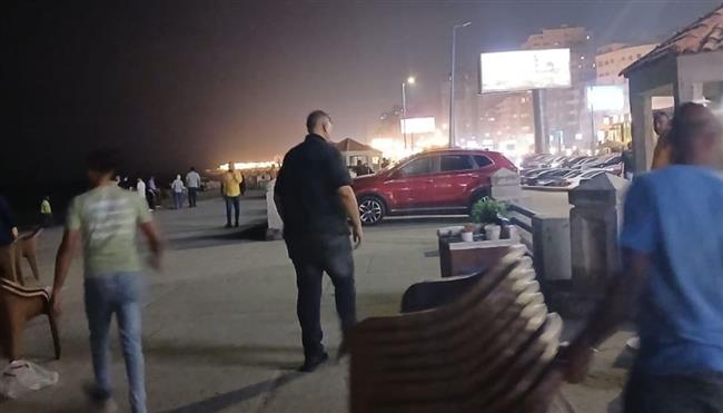 حملة مكبرة لإزالة الإشغالات بطريق الكورنيش بمنطقة كامب شيزار