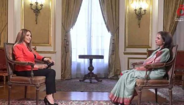 نائبة وزير الخارجية الهندي: مصر «أم الدنيا» ومن الطبيعي أن استهل جولتي في المنطقة من القاهرة