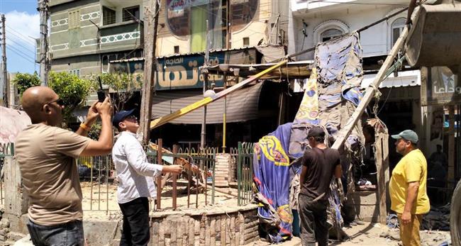 الدقهلية.. حملة مكبرة لرفع الإشغالات والتعديات في الجمالية