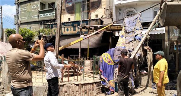الدقهلية.. حملة مكبرة لرفع الإشغالات والتعديات في الجمالية
