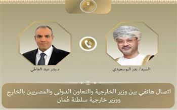 مصر و سلطنة عُمان تتوافقان على أهمية ضمان حرية الملاحة بمضيق هرمز