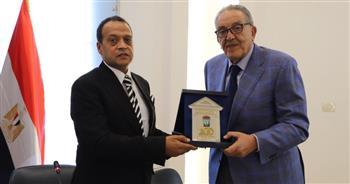 غرفة الإسكندرية تستقبل وفد الغرفة التجارية المصرية بسوهاج لبحث التعاون وتبادل الخبرات