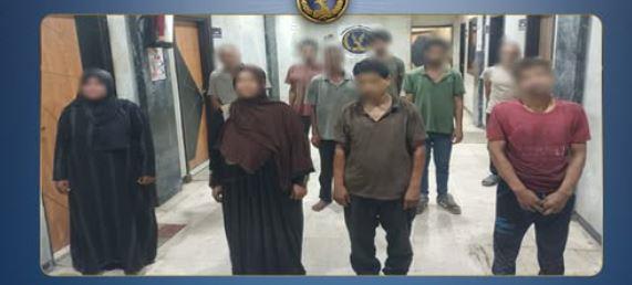 سقوط 10 أشخاص لاستغلال 12 طفلًا في التسول وبيع السلع بالقاهرة