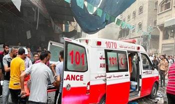   إصابة عدد من الفلسطينيين في قصف إسرائيلي على مقهى بمدينة غزة
