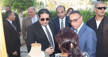   نائب محافظ بني سويف يشارك في افتتاح بازار لدعم الحرف التراثية ومنتجات الصعيد