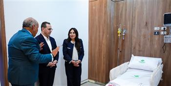   بالصور ..وزيرة الإسكان في مستشفى «شفا العلمين» بمدينة العلمين الجديدة