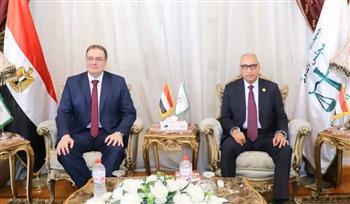 رئيس مجلس الدولة يستقبل رئيس الجهاز المركزي للتنظيم والإدارة لتقديم التهنئة