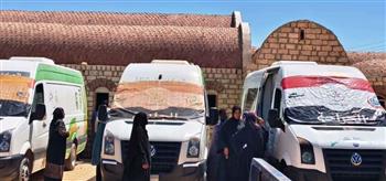   قافلة طبية بأسوان تقدم خدماتها لـ500 مواطن مجانًا
