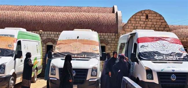 قافلة طبية بأسوان تقدم خدماتها لـ500 مواطن مجانًا