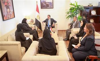   وزير الصحة يستقبل وزيرة التعاون الدولي بدولة قطر لبحث سبل دعم الأشقاء الفلسطينيين