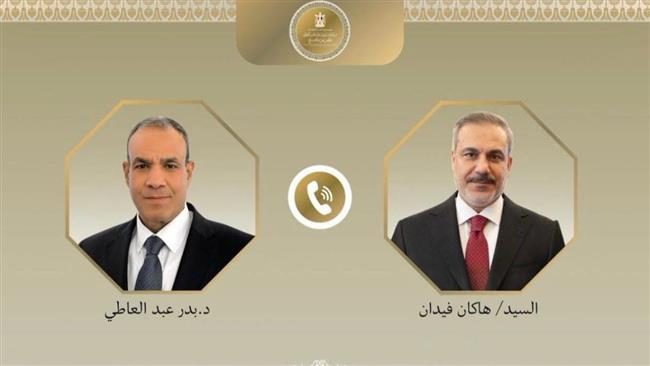 وزير الخارجية ونظيره التركي يشددان على ضرورة خفض حدة التصعيد العسكري الجاري بالمنطقة