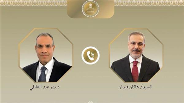 وزير الخارجية ونظيره التركي يشددان على ضرورة خفض حدة التصعيد العسكري الجاري بالمنطقة