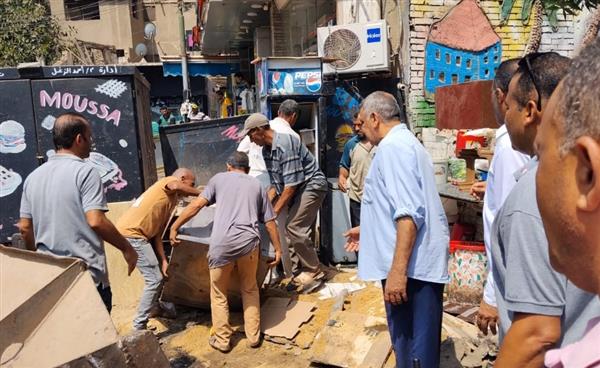 محافظ القليوبية يوجه باستمرار حملات الإشغالات.. و"ريان" تقود حملة مكبرة بكفر شكر