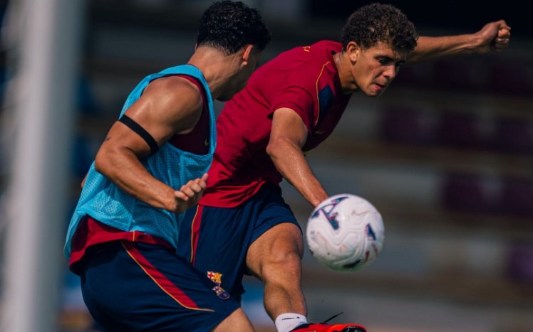 من 15 إلى 150 مليون يورو.. برشلونة يرفع سعر حمزة عبد الكريم