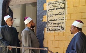 محافظ المنيا يعلن افتتاح 3 مساجد لإعمار بيوت الله.. صور