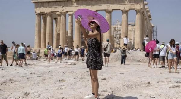 استمرار موجة الحر في اليونان حتى منتصف الأسبوع المقبل