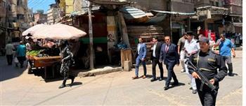 مدير أمن دمياط يقود حملة مرافق مكبرة بعزبة اللحم والشرباص