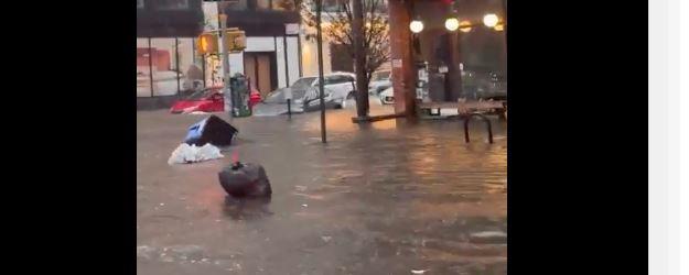 أمطار غزيرة تربك نيويورك.. سيول تغلق طرقًا رئيسية وتحذيرات للسكان