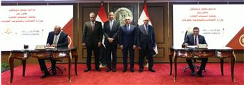   وزيرا العدل والاتصالات يشهدان توقيع بروتوكول تعاون لميكنة محكمة استئناف القاهرة