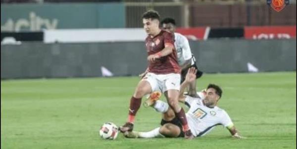 سيراميكا يتقدم على القناة بهدف بوبو في الشوط الأول بالدوري
