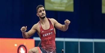 مصطفى حسين يحصد برونزية المصارعة الرومانية في «متوسطية تارانتو»