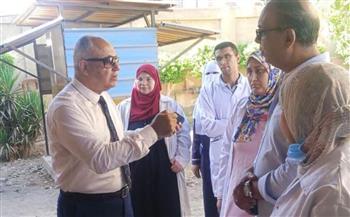   وكيل صحة القليوبية يتفقد مركز الخدمة العلاجية ومستشفى رمد قليوب