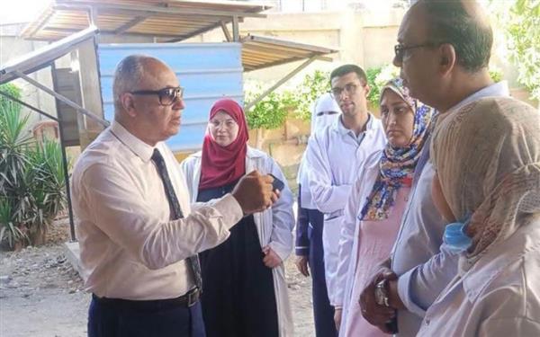 وكيل صحة القليوبية يتفقد مركز الخدمة العلاجية ومستشفى رمد قليوب