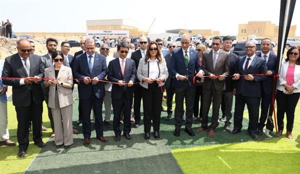 افتتاح مشروع نموذج محاكاة متكامل لبناء قدرات العاملين في إدارة المخلفات الصلبة بشبرامنت