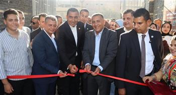   محافظ القليوبية ووزير الشباب والرياضة يفتتحان عدد من المنشآت الرياضية