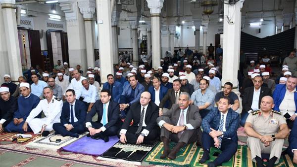 محافظ الفيوم يشهد احتفال "الأوقاف" بذكرى المولد النبوي الشريف