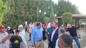  رئيس جهاز الشيخ زايد يشارك الأهالي احتفالات المولد النبوي في ليلة للبهجة والأطفال